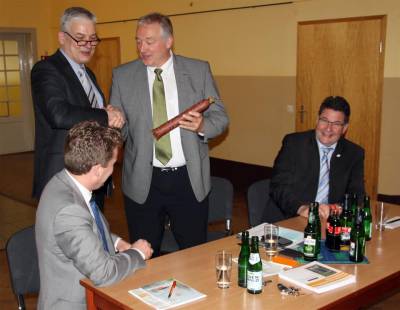 Landtagsvizeprsident Frank Oesterhelweg bei der CDU-Bergen - 
